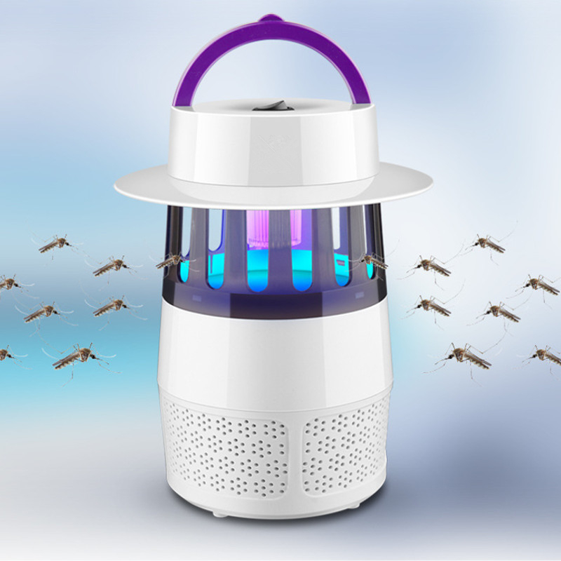 LED Lampe anti-moustique USB électronique radiation insectes répulsif ...