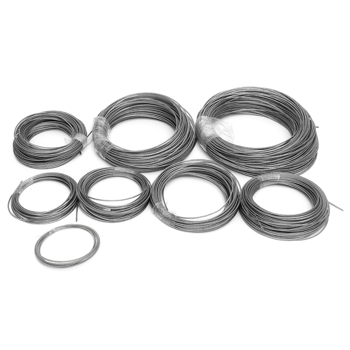 Fil Acier Inoxydable 1mm - 7m De Long Pour Bricolage, Jardinage, Réparations