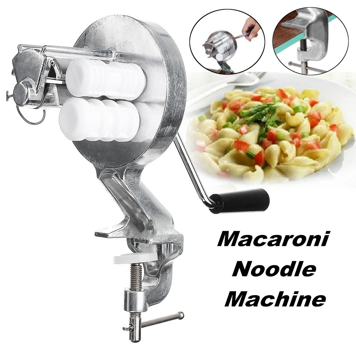 Sirge Pastellla Máquina para pasta fresca semiautomática con ventilación extrusión vertical 14 muescas 180 W 