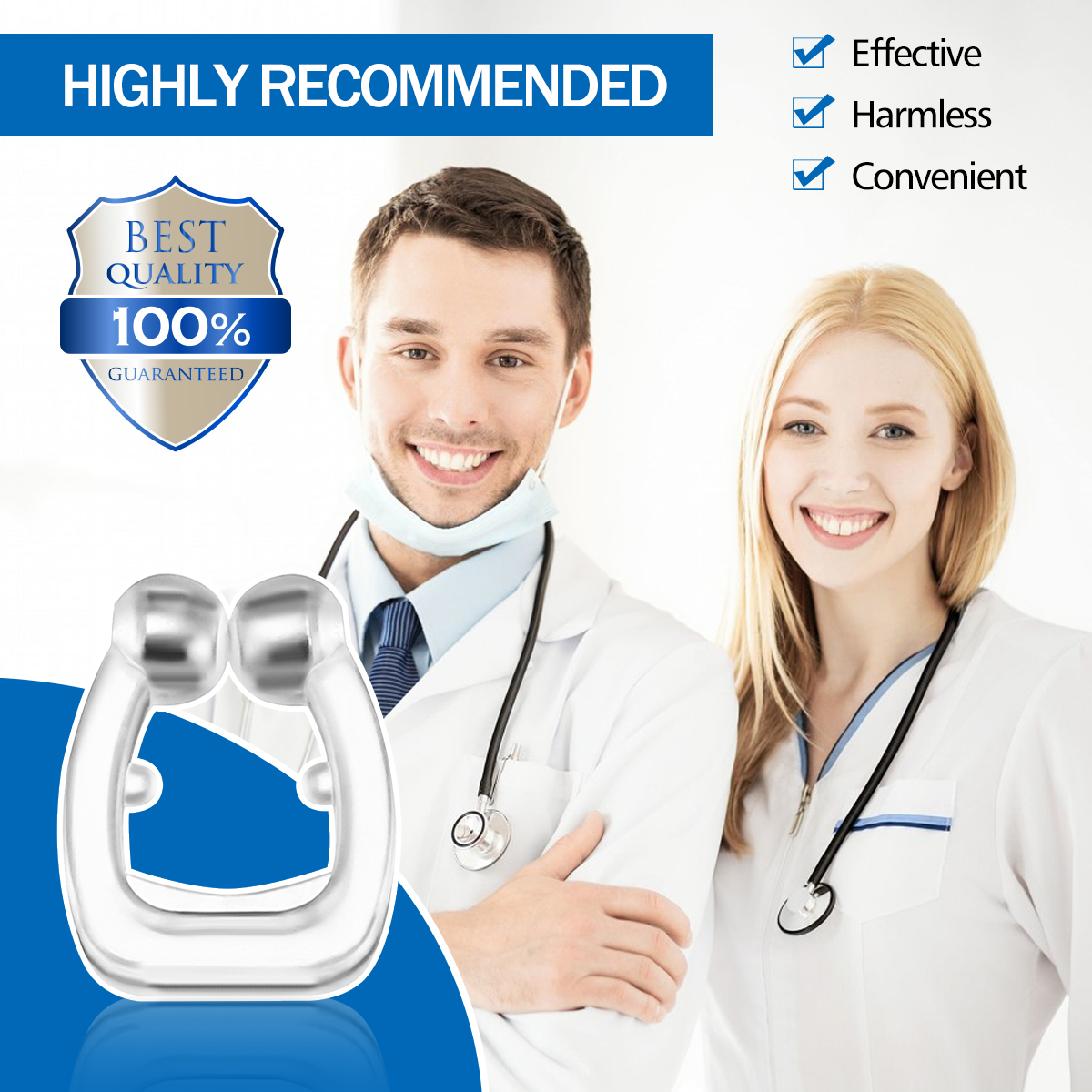 Clip Pince Anti-ronflement