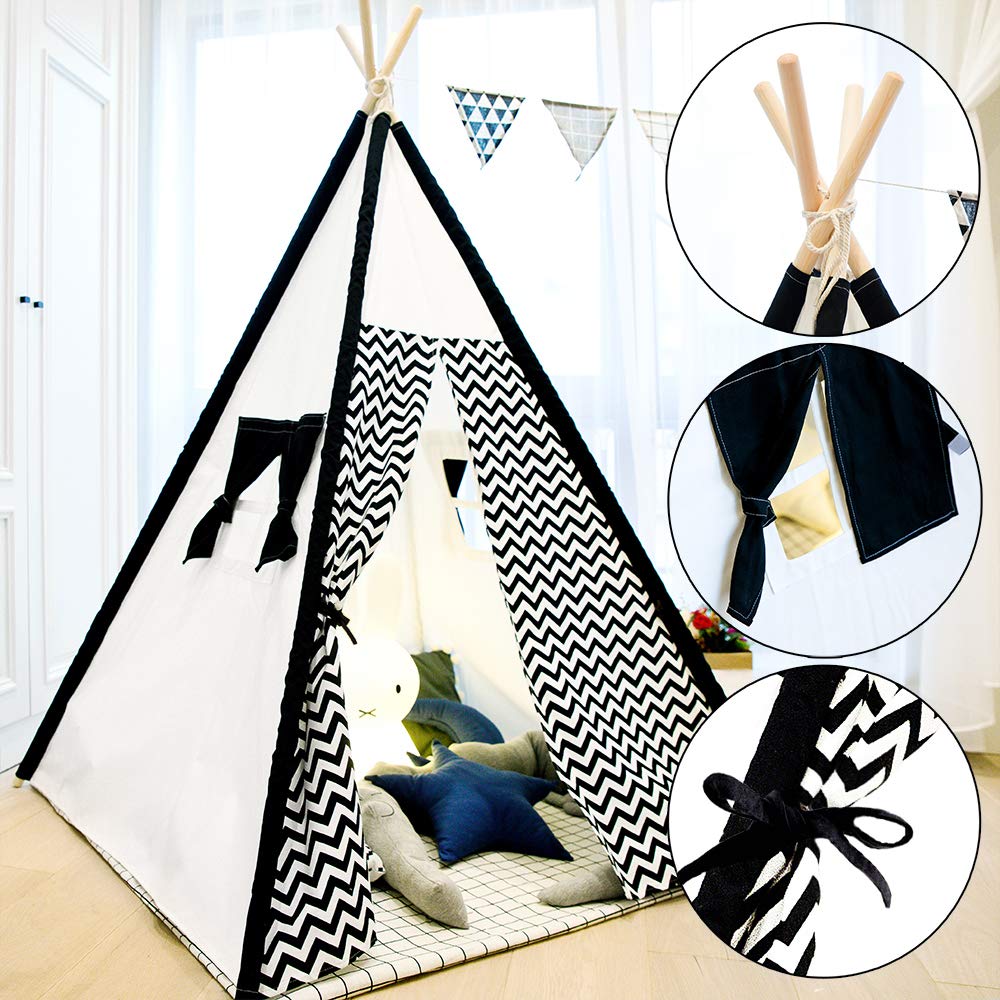 TEMPSA Tipi Tente Indienne Chambre Déco Enfant Tente en