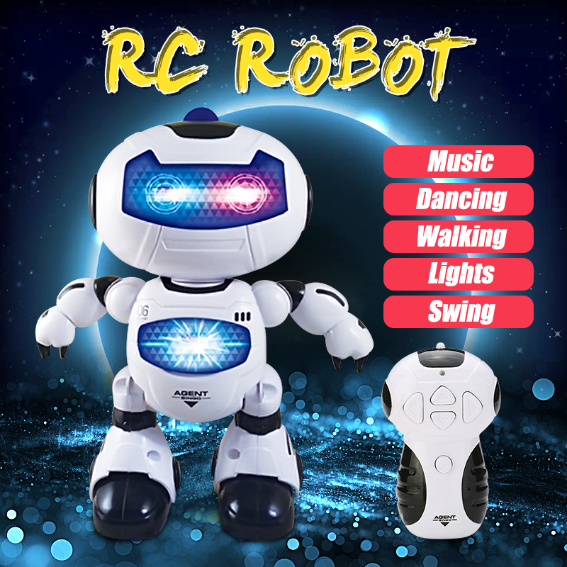 Jo Le Robot 4 En 1 Intelligent RC Robot de Télécommande Electrique Jouet Danse Intéractif