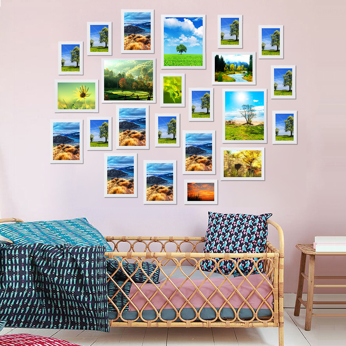 Original Collage Photo Mur
