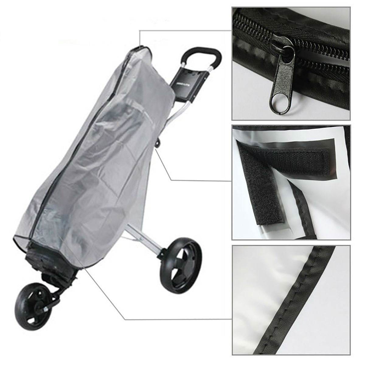 Housse De Pluie Transparente Pour Sac à Main - En EVA Imperméable, Deux Tailles (rectangulaire 70x35cm Et Carrée 43x33cm)