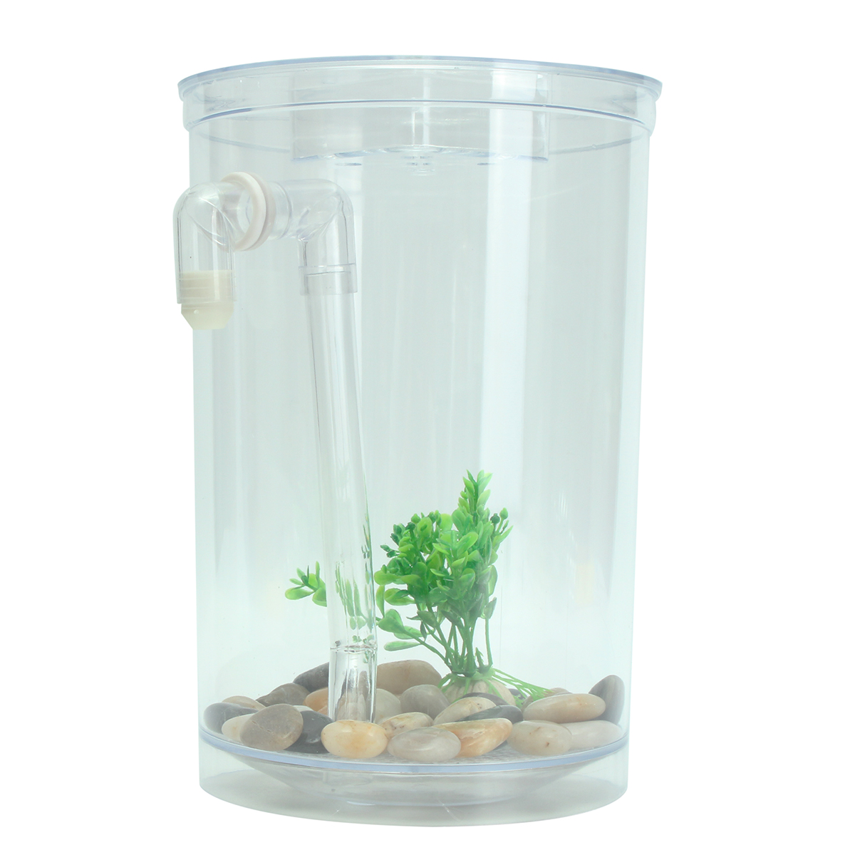 TEMPSA Mini Aquarium  Cylindre Ecologique  Pour Maison 