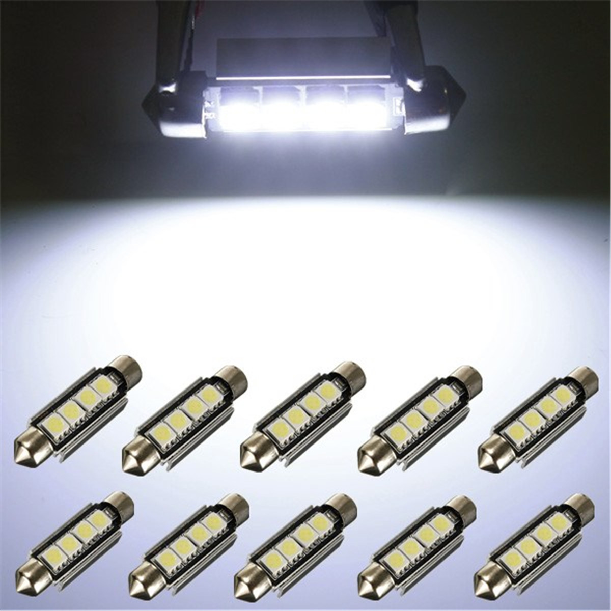 Neufu X C W Mm Navette Smd Led Ampoule Voiture Lampe Canbus