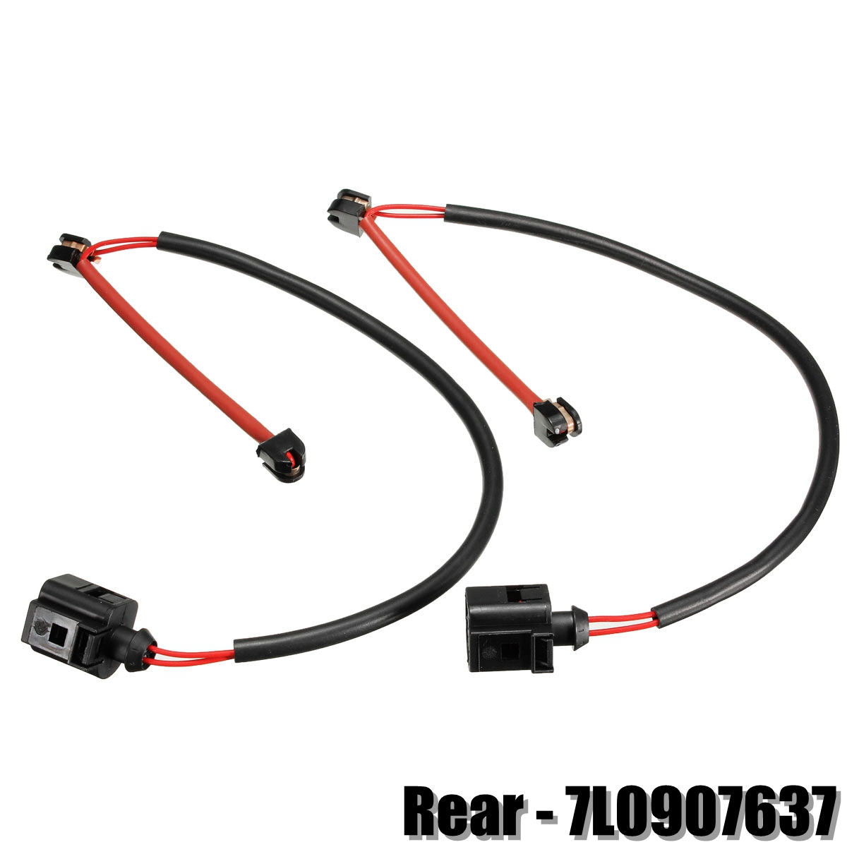 Pour Audi Q7 Porsche Cayenne Vw Touareg PLAQUETTES FREIN AVANT WEAR SENSOR X 2