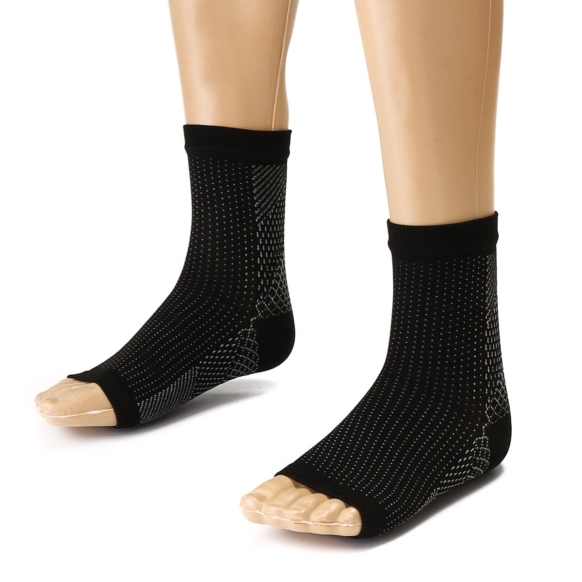 1 Pair Foot Care Ankle Anti Fatigue Compression Sleeve Circulation