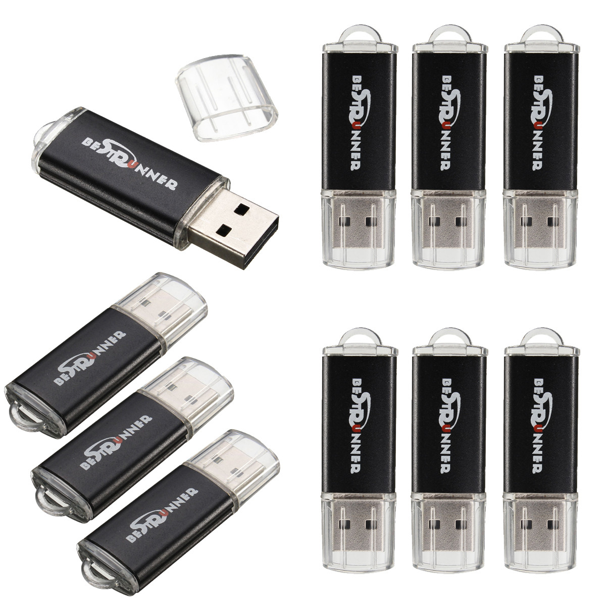 Clé USB 512 Go Double Connectique USB-C Et USB 3.2 - Vitesse Jusqu'à 200 Mo/s - Compatible Smartphone, PC, Mac, TV