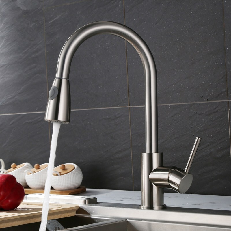 Mezcladora Grifo De Fregadero Lavabo Cocina Caño Giratorio | Linio