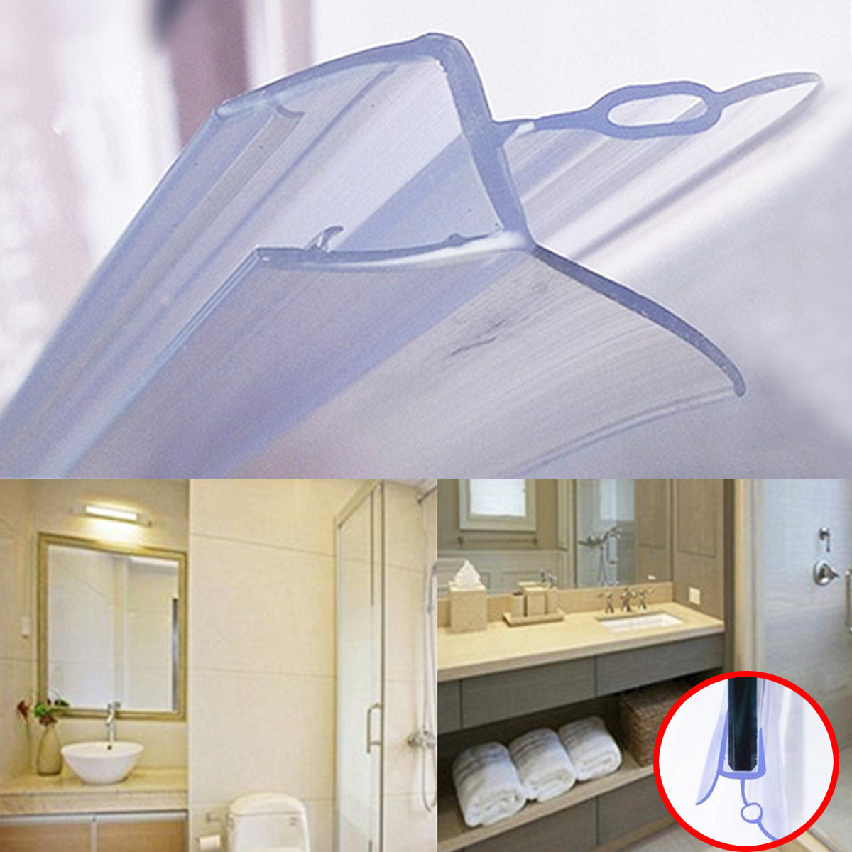 Guide Eclairage Salle De Bain ~ bande joint salle de bain etanche pr 4 6mm porte cabine douche verre Guide Eclairage Salle De Bain ~ bande joint salle de bain etanche pr 4 6mm porte cabine douche verre