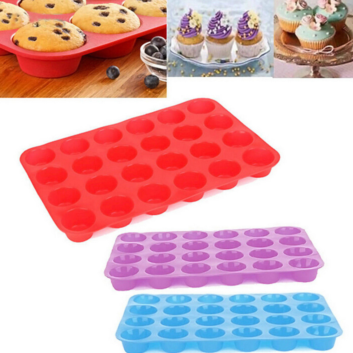 Moule Silicone 15 Cavités Cylindrique Pour Savon Bougie Chocolat - Réutilisable