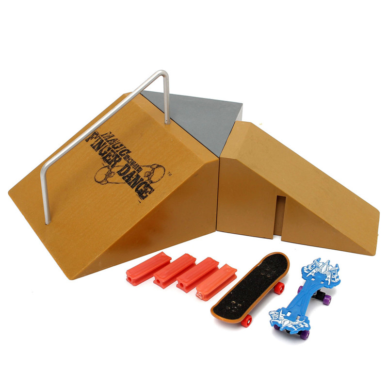 Skate Parc Rampe + Finger Doigt Skateboard Planches à roulettes Jouet