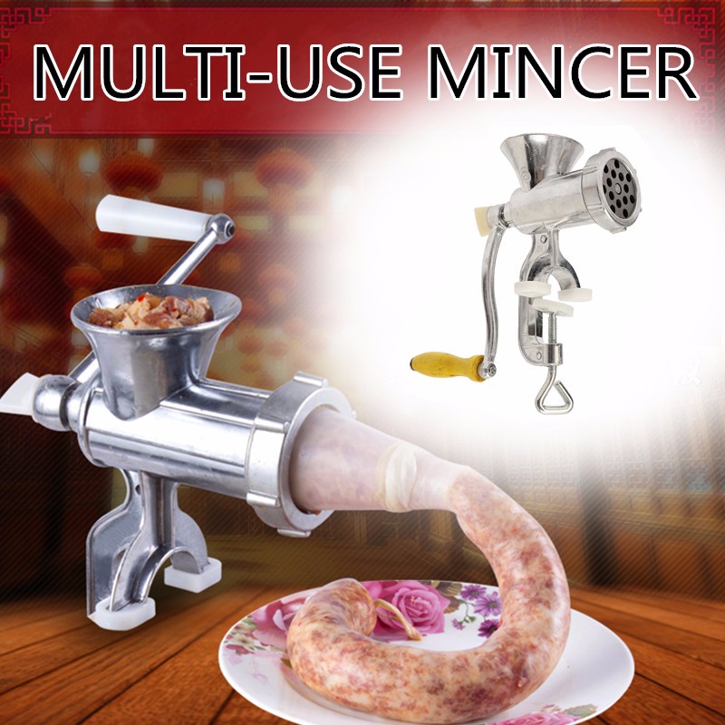 Multi-uso Picadora Máquina de picar carne Gadget de cocina Carne Salchicha fideos Multi-uso Picadora Máquina de picar carne Gadget de cocina Carne Salchicha fideos