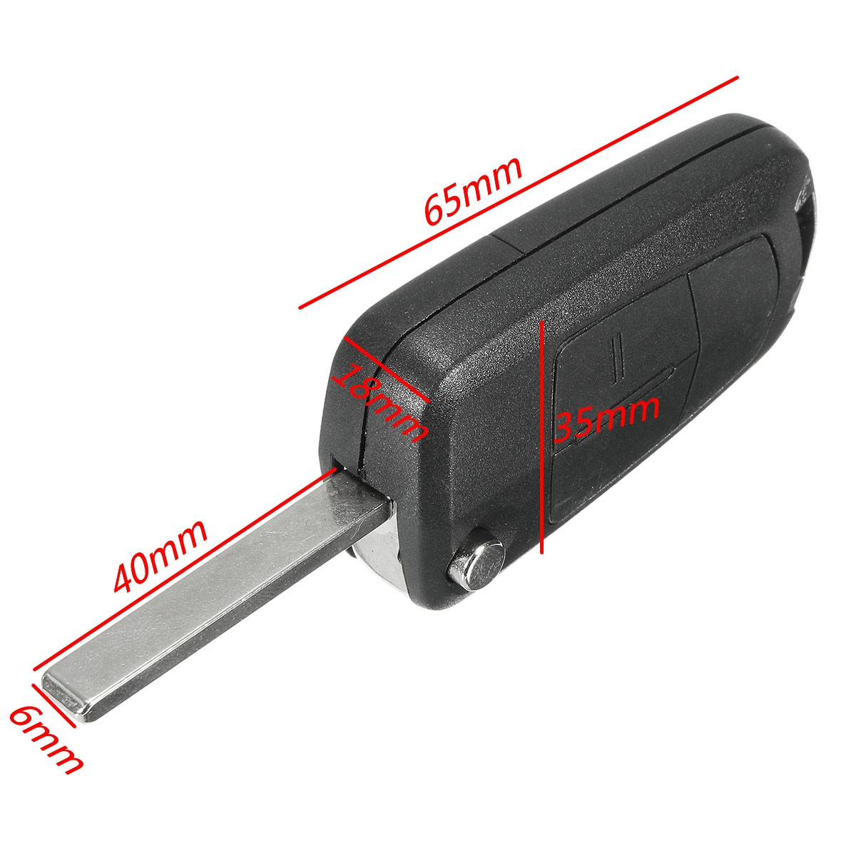 Télécommande clé pliante moderniser yom 7105 par exemple OPEL CORSA C f08, f68