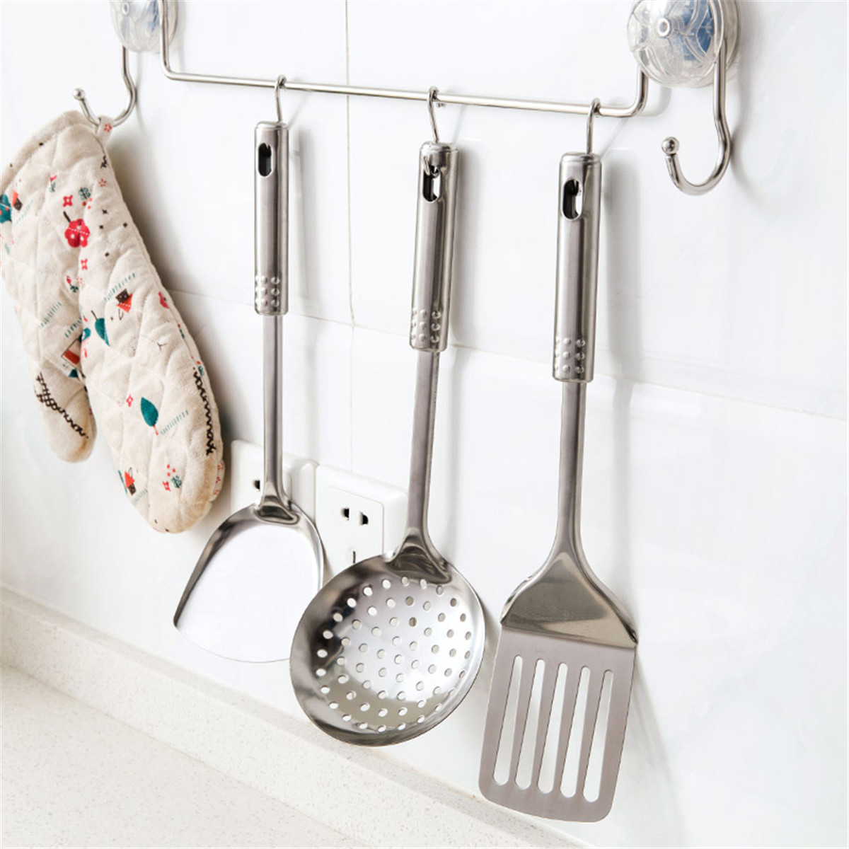 Appendiabiti Da Terra HOMCOM Con Base Marmo - 8 Ganci Oro Per Ingresso E Camera - Foto 9