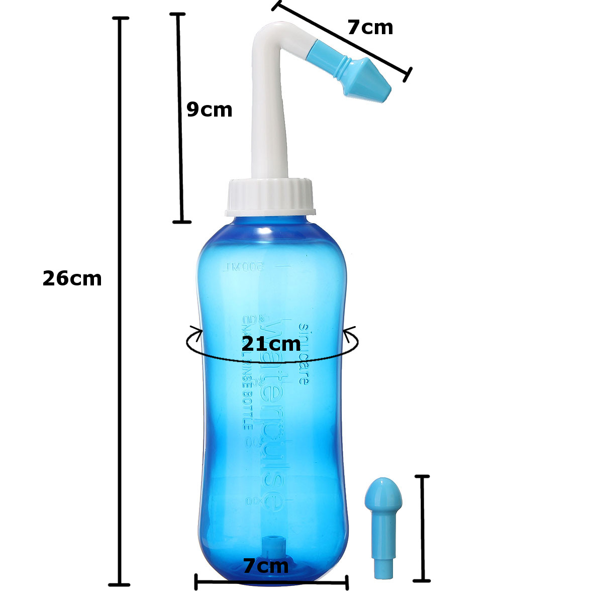 Nose Wash System Allergies Relief Nasal Rinse Neti pot With 30 Bag ...