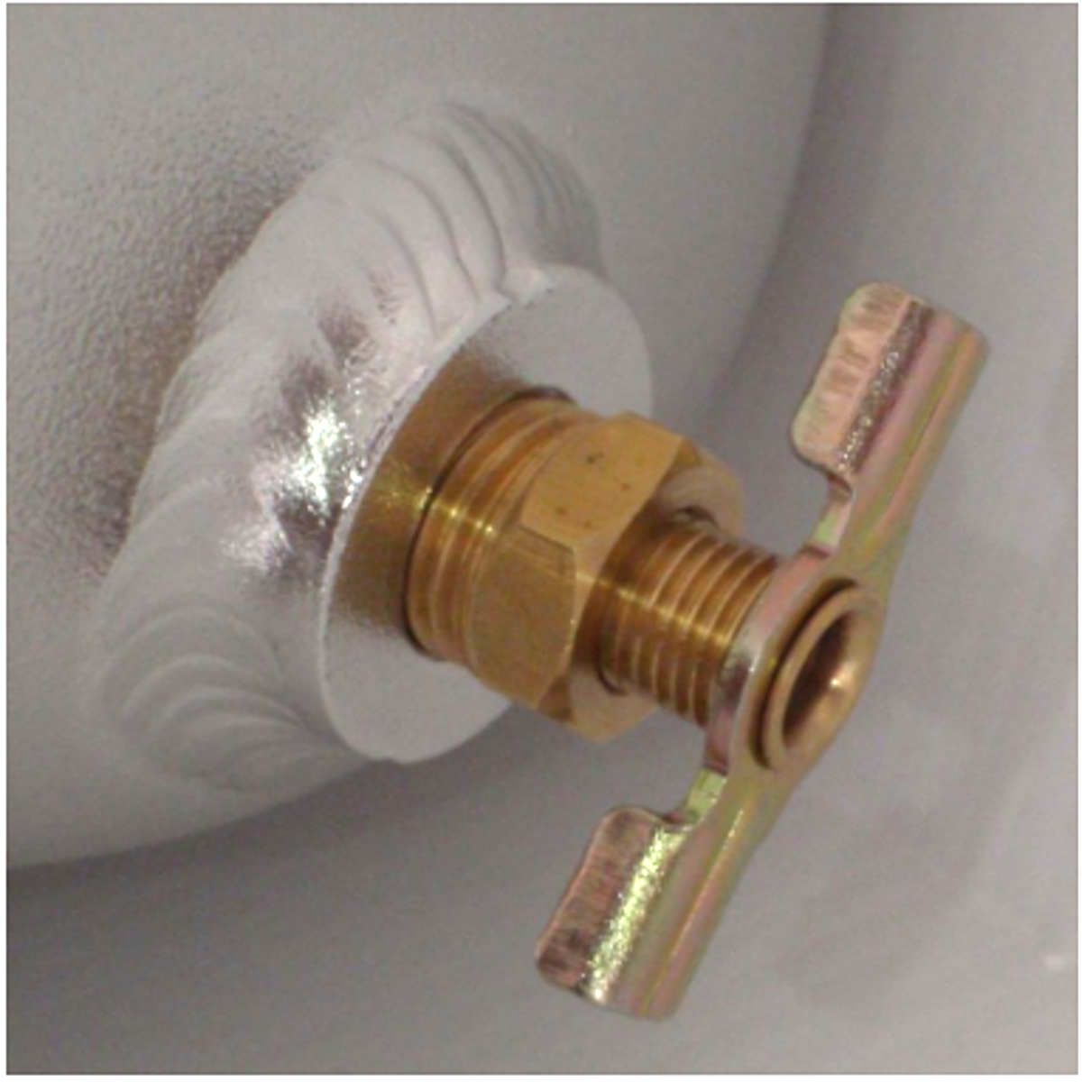 1/4" NPT Tank Petcock Water Drain Valve Brass Air Compressor