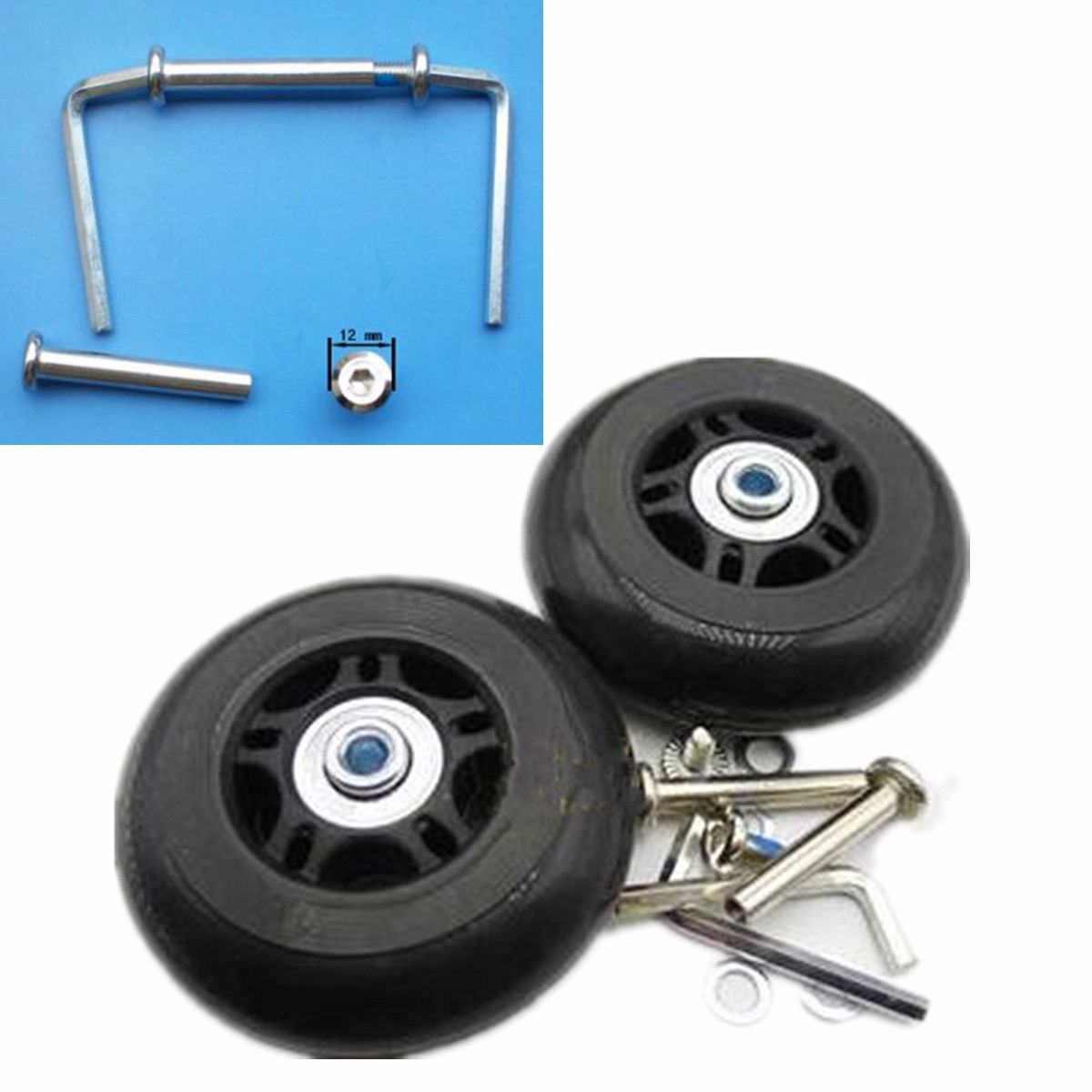 rubber wheels for luggage
