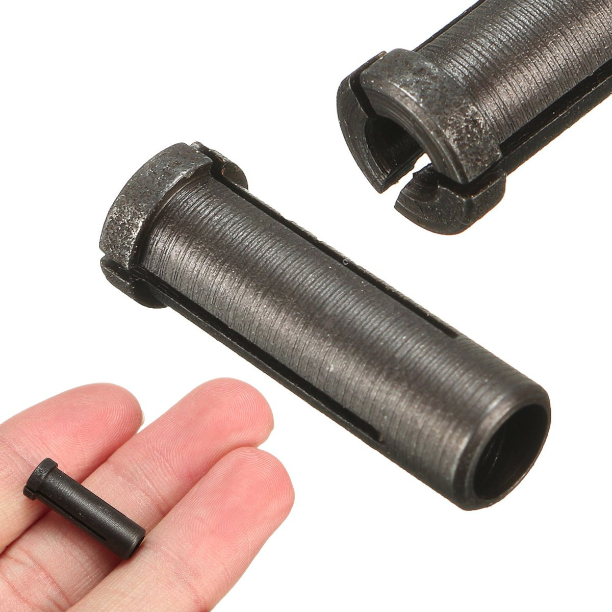 3pc 1/4" to 1/8" Reducer Adapter Chuck Collet For Dremel Die Grinder