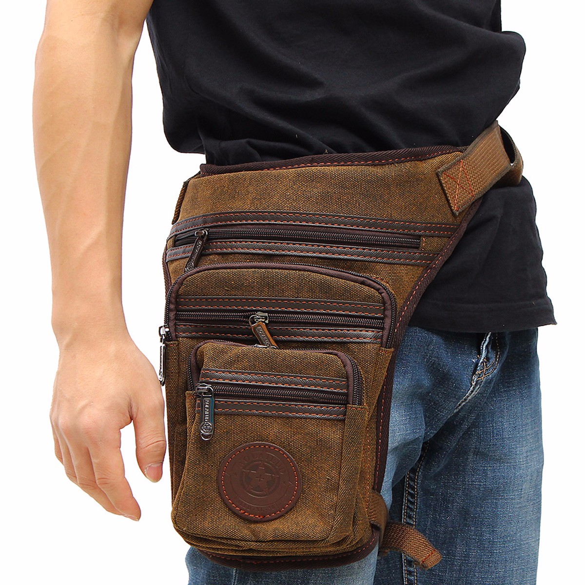 Sac de jambe de taille de moto chaude ceinture de cuisse hanche Bum sac