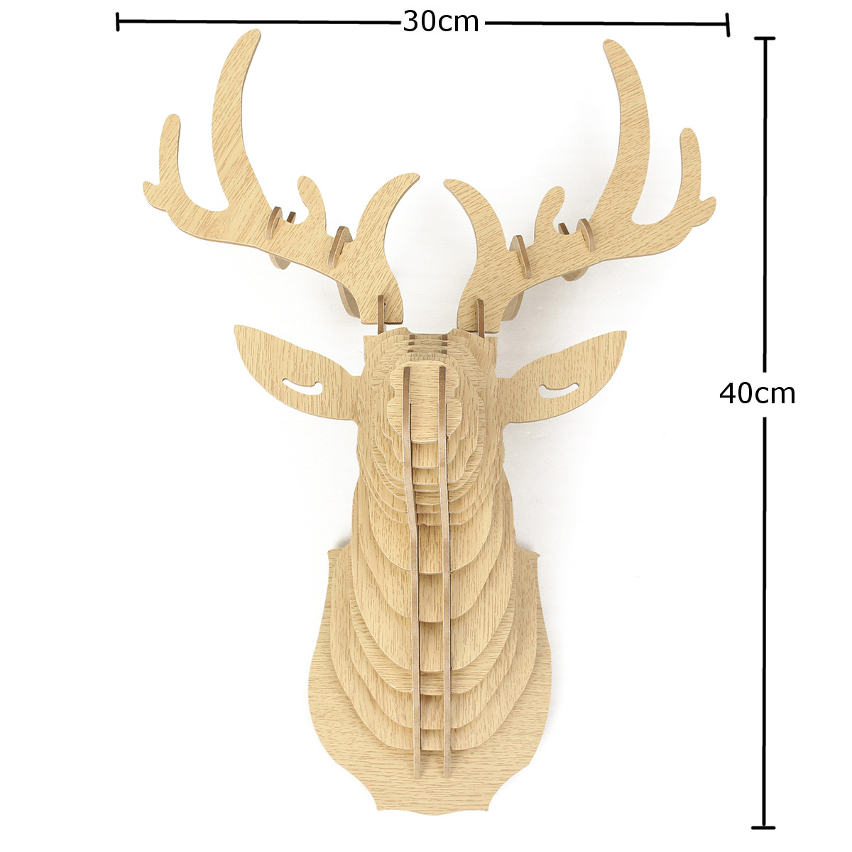 Tête de Cerf en 3D : Décoration et Création