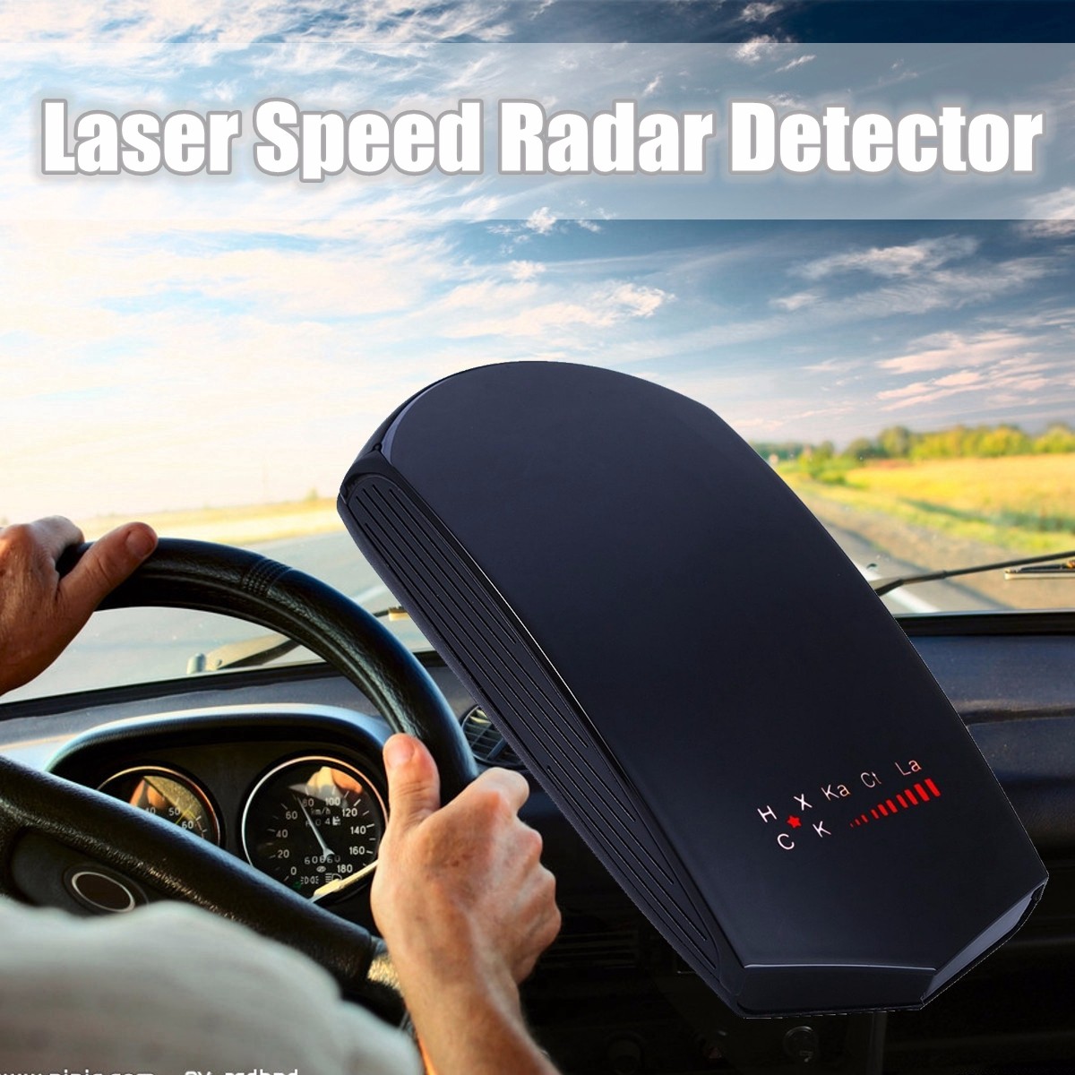 Détecteur De Radar Mobile V7 - Alerte Vocale - 360° - Neuf