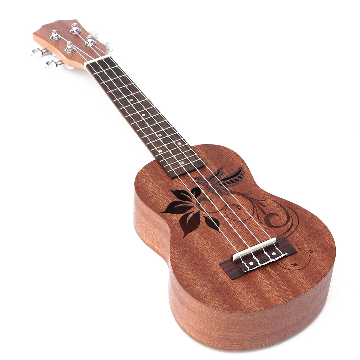 Ukulélé Jouet Pour Enfants - Mini Instrument D'apprentissage - 25.2 Cm, ABS - Version Graffiti/dessin Animé - 13