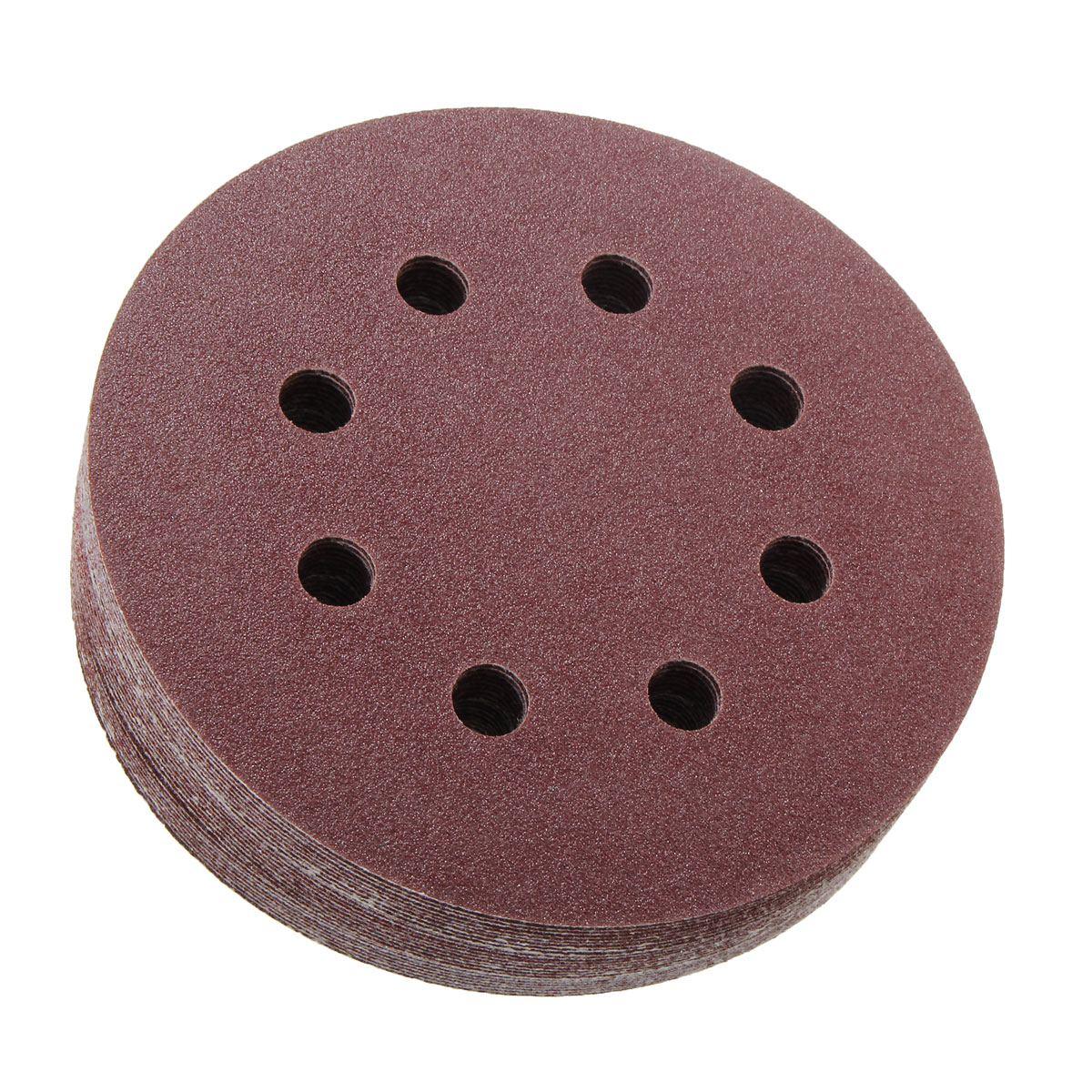 5 8 Hole 120 Grit Sand Disc Random Orbit Sandpaper Loop Hook Sanding