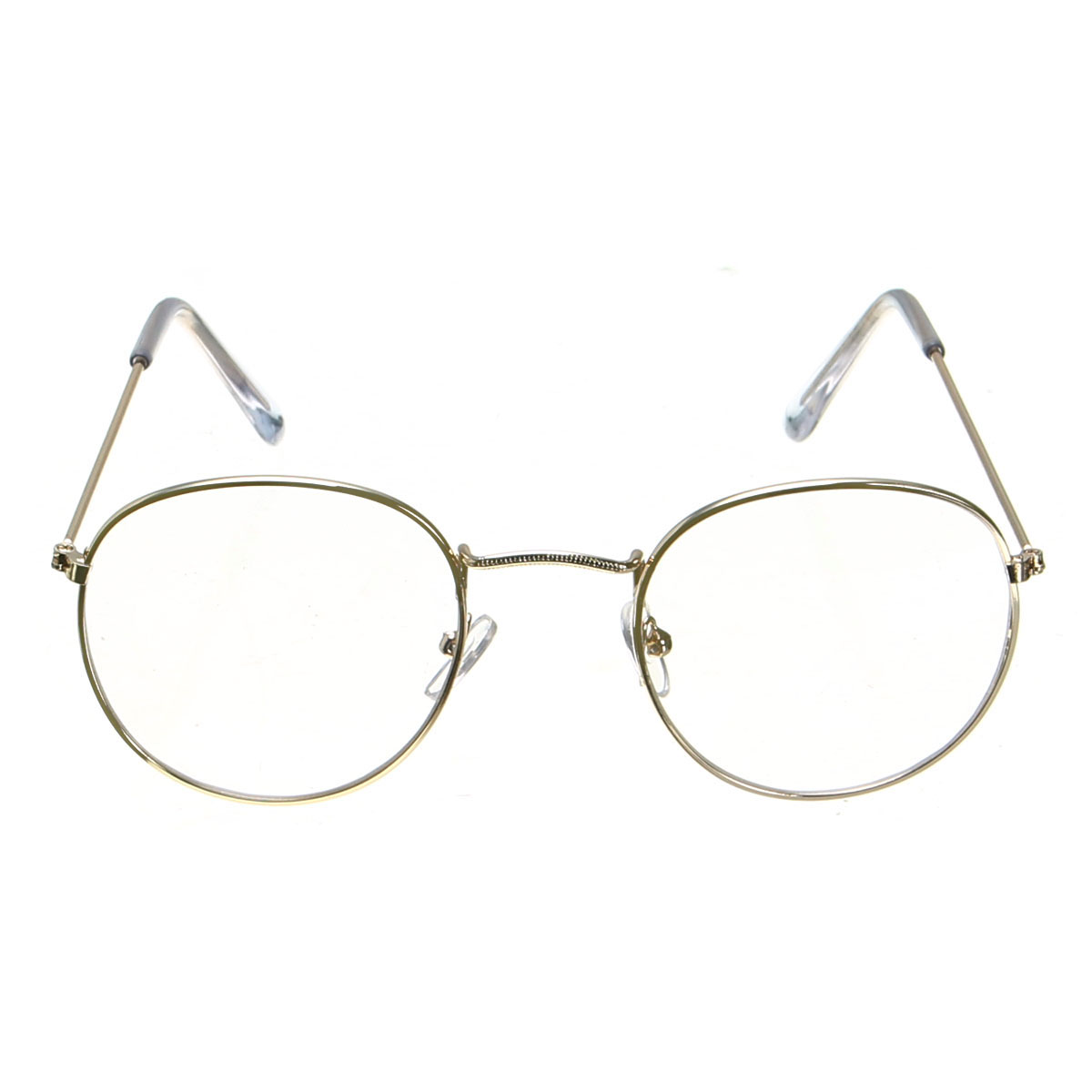 Unisex Vintage Oval Eyeglass Frame Plain Glass Clear Full Rim Spectacles 11street Malaysia
