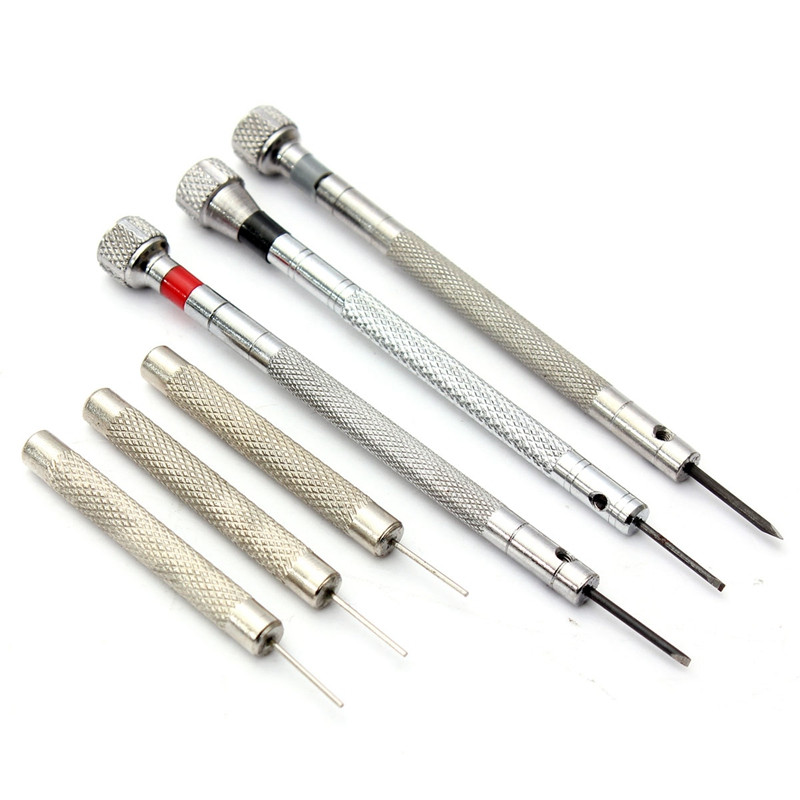 Kit Réparation Montre 3 Pièces - Outils Professionnels Pour Remplacement Piles & Ouverture Boîtier Montre