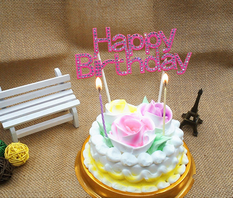 Tempsa Banderole Gateau Decor Party Anniversaire Fete Rose Clair Achat Vente Banderole Banniere Cdiscount