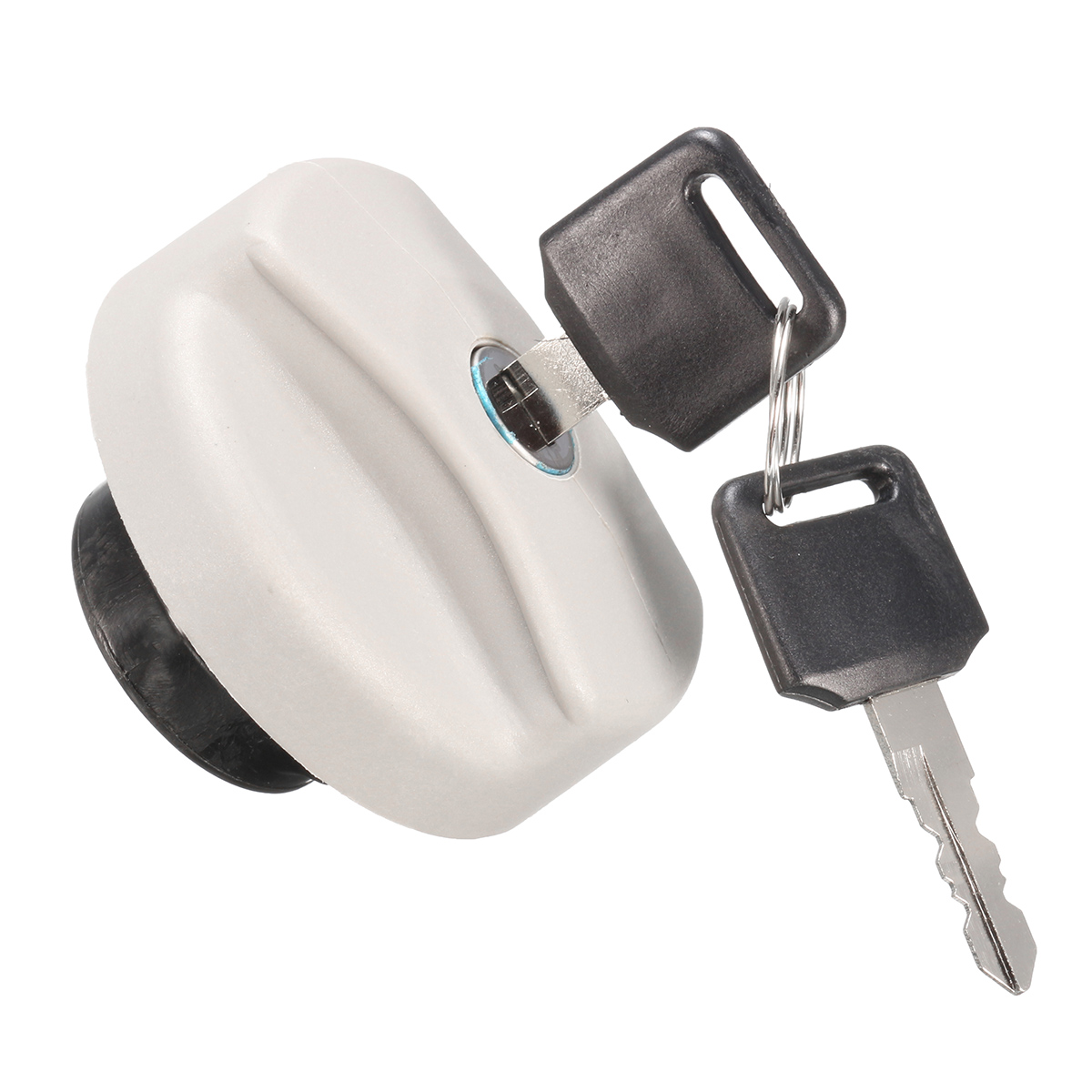 Bouchon De Réservoir De Carburant Verrouillable Avec 2 Clés - Pour Excavatrice Daewoo / Doosan DH300 | Anti-fuite, Anti-poussière, Montage Facile
