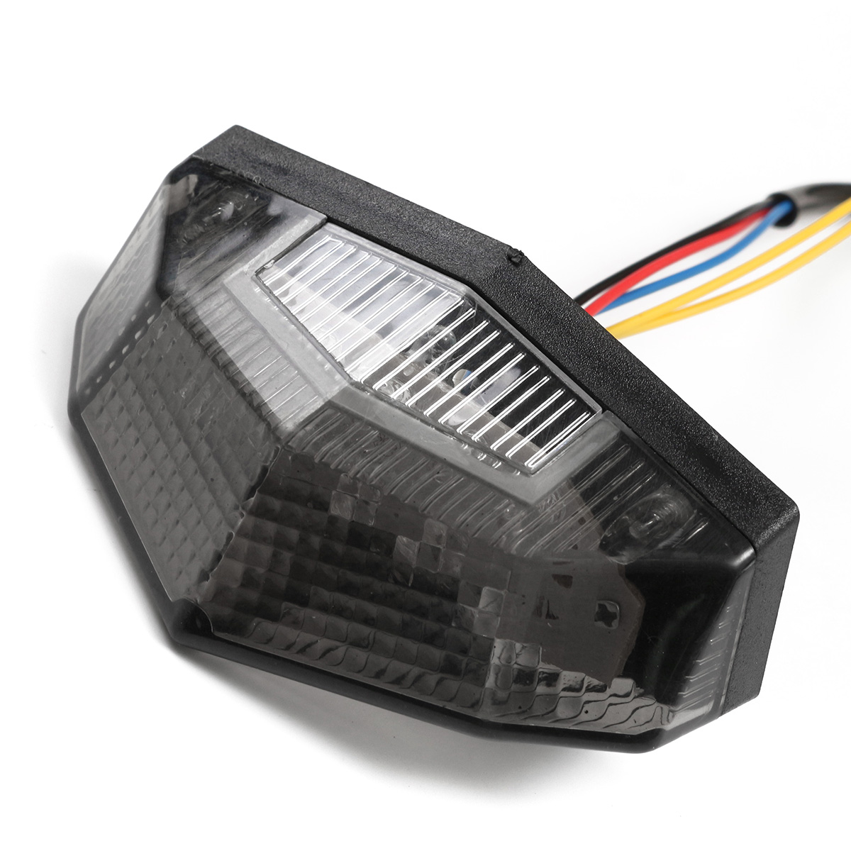 Ashata Feu Arrière LED Pour Moto LED Feu Arrière De Moto Lampe Frein