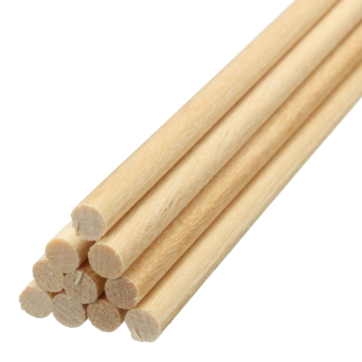10pcs Round Wooden Lollipop Lolly Sticks Cake Dowels DIY 