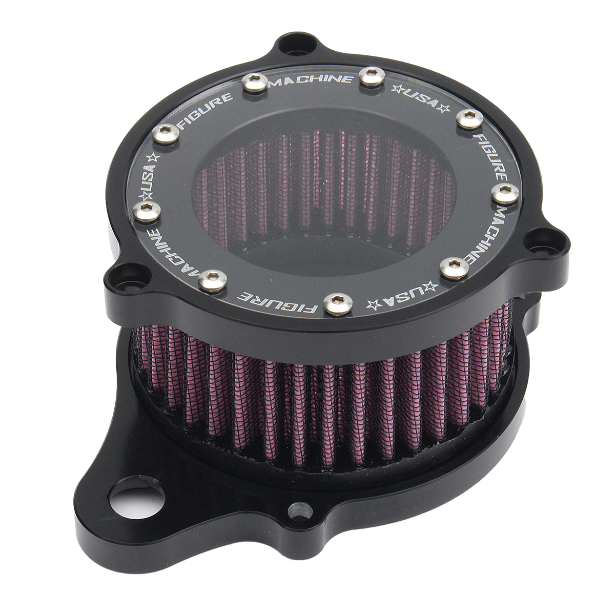 Filtre à Air Turbine Spike Noir Pour Harley Sportster 883 1200 – Admission Performance, Filtres Moto Haut Débit, Compatible 1991-2024