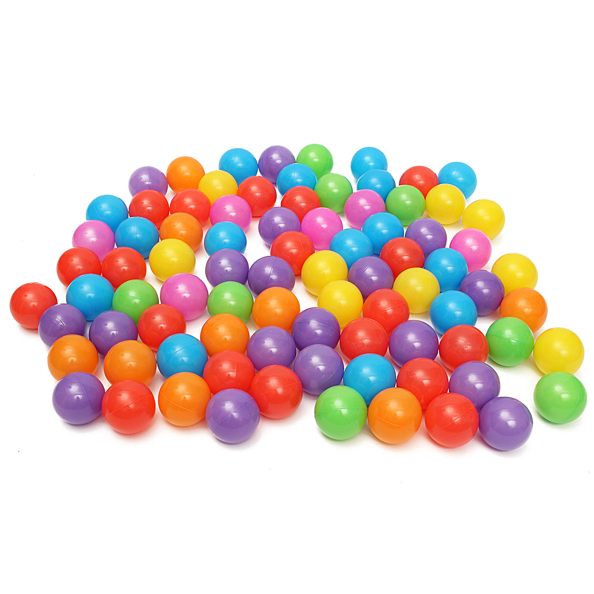 F Lot De 100 Balles De Piscine Colorees En Plastique Souple Pour Bebe Jeux Et Jouets Jeux De Plein Air Et Sports Eng Bouldermicrofinance Org