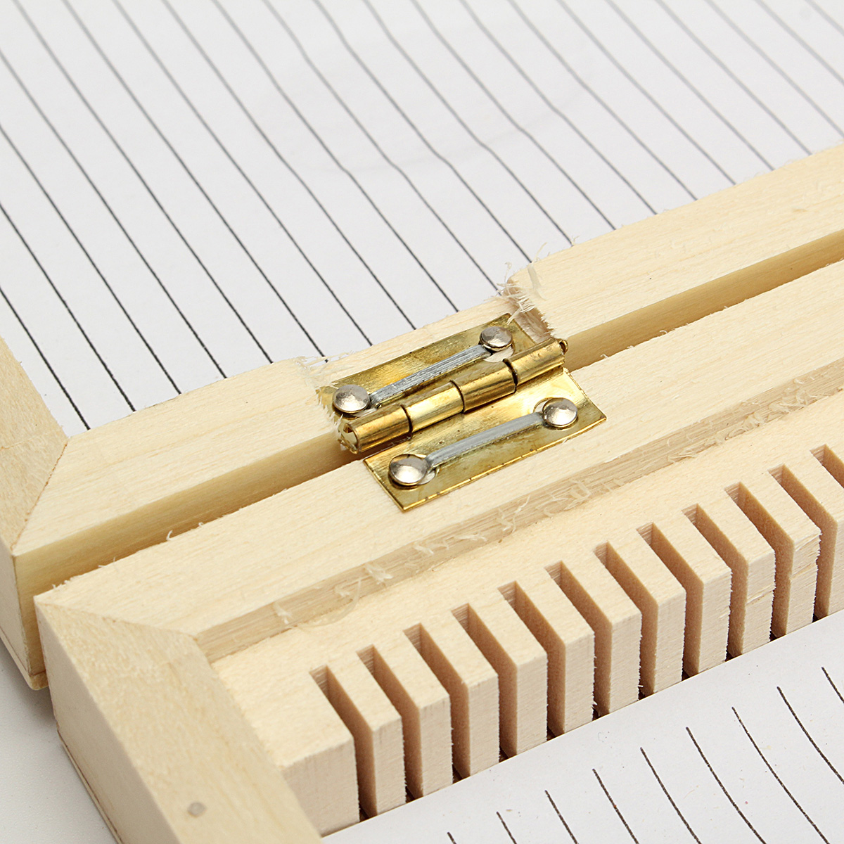 9 1x4 3 Wooden Microscope Slide Box Cabinet Holder For 50pc Slides