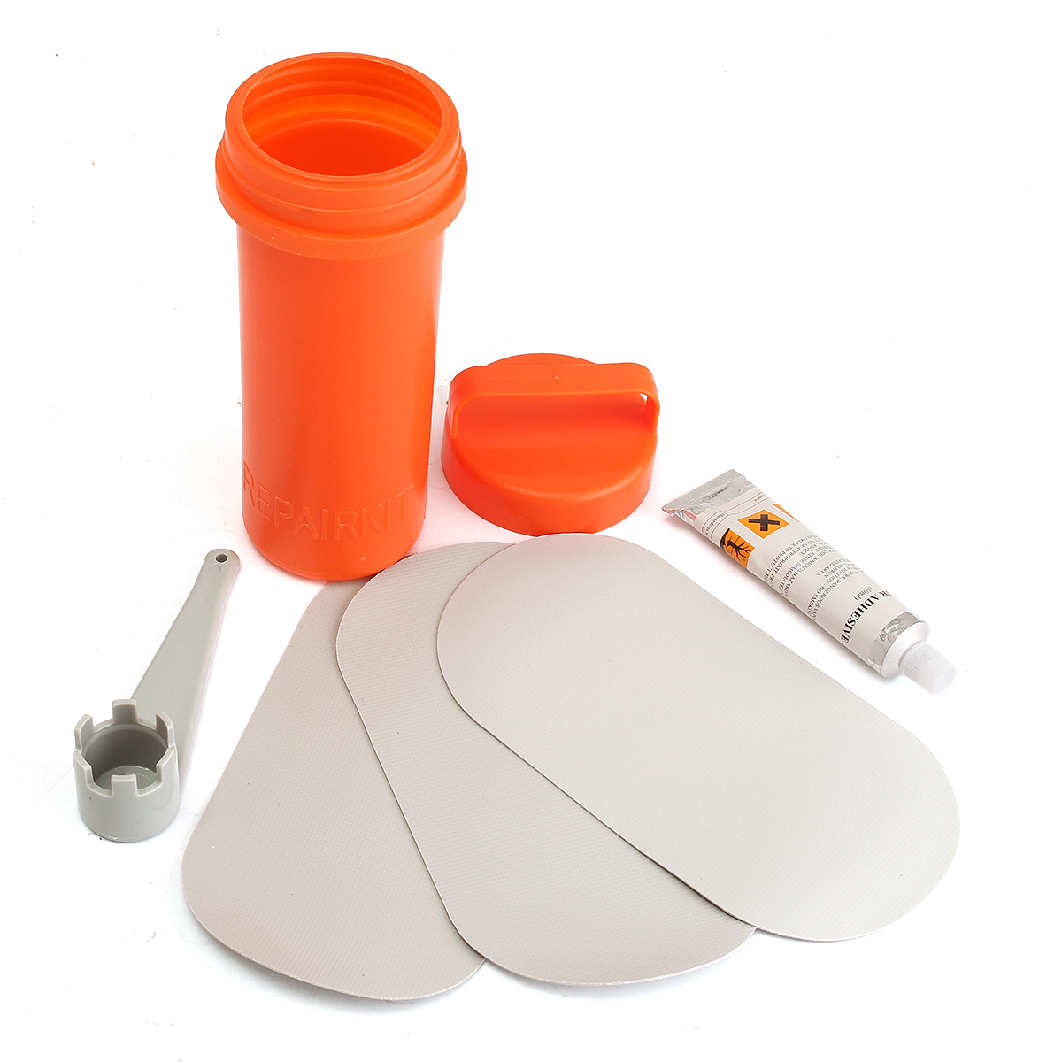 3X PVC Patch Applique + 30ml Colle Bateau Pneumatique Gonflable