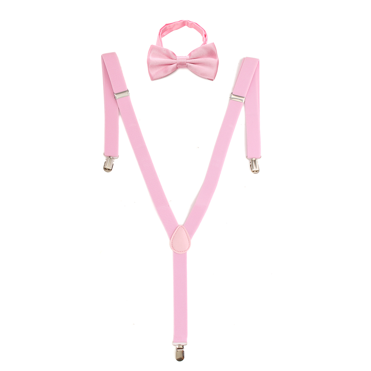 Bretelles Élastiques Réglables Pour Enfants - Design En Y Avec Renfort Cuir - 3 Couleurs Disponibles