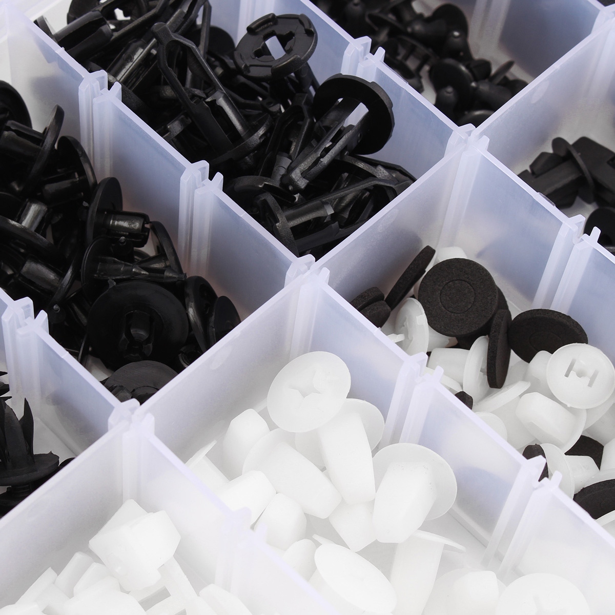 Toyota Plastique Noir Rivet Poussoir Type Trim pare-chocs Panneau Clips 10PCS