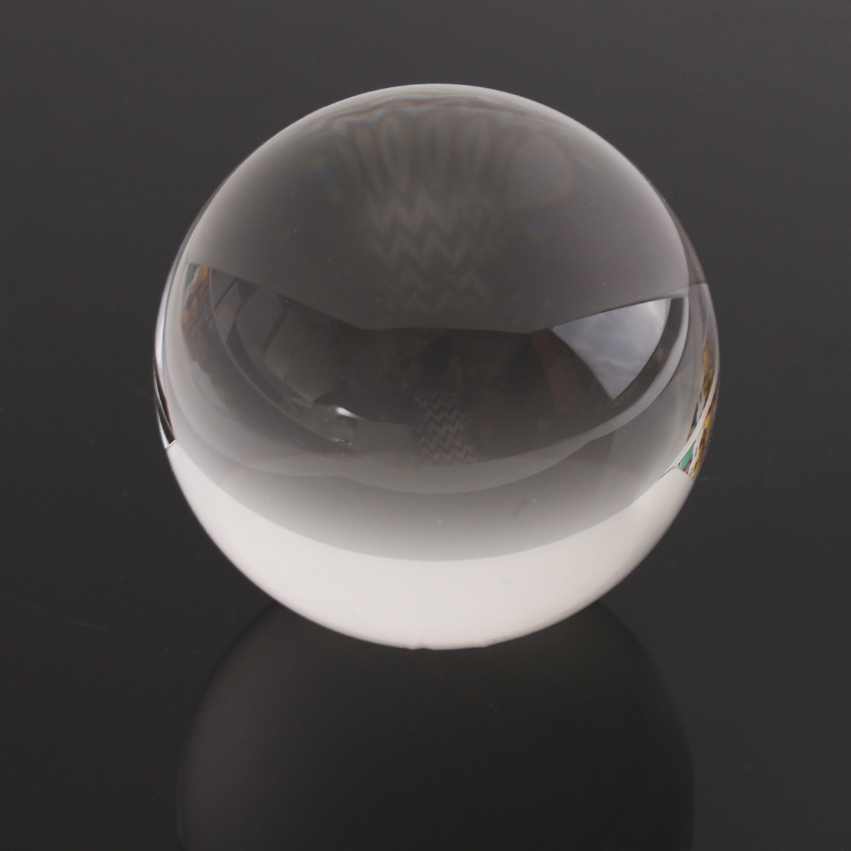 TEMPSA 100mm Sphère Boule De Cristal Artificiel Transparent Pr Décor