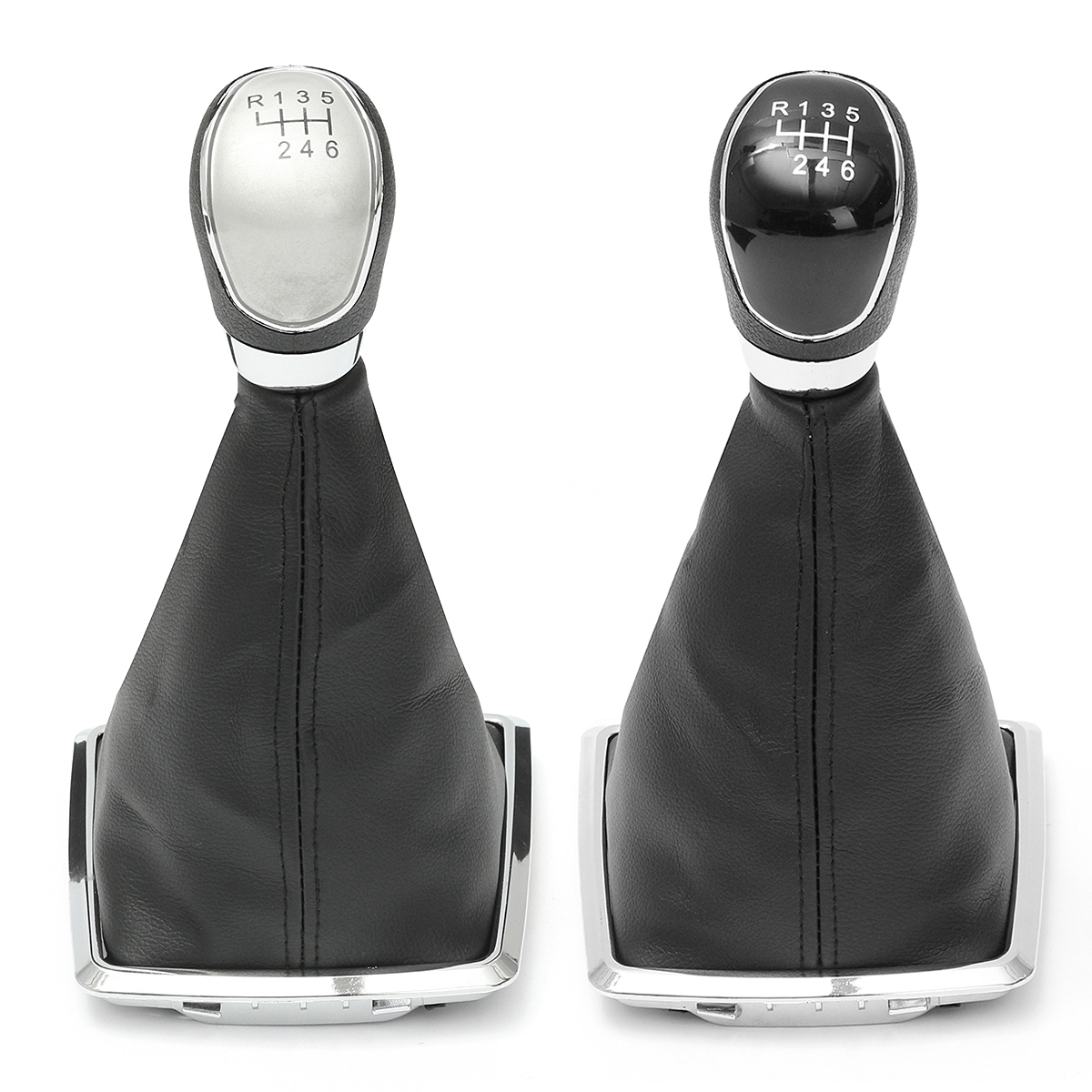 NEUFU 6 Vitesses Pommeaux + Soufflet de Levier Vitesse Pour Ford Focus