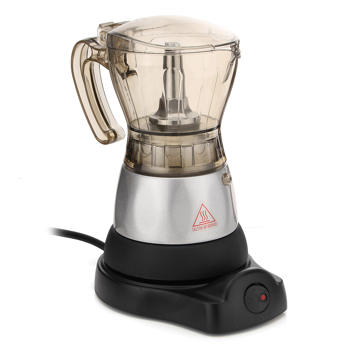 4 Cup Electric Espresso Coffee Maker Machine Percolator Moka Pot